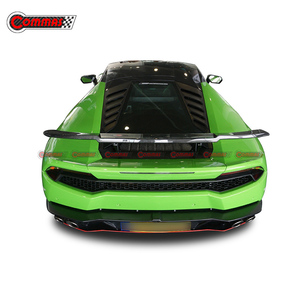 Kit de Carrocería de Fibra de Carbono Estilo RZ para Lamborghini Huracán LP610, Alerón Delantero, Faldones Laterales, Alerones Traseros, Difusor Trasero - Product Image 5