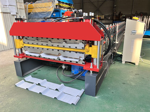 Automatic Double Layer Roller <b>Making</b> <b>Machine</b> Double Layer Roll Forming <b>Machine</b> <b>Tile</b> Press Forming <b>Machine</b> - Product Image 2