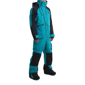 Veste de Ski imperméable coupe-vent et pantalon pour hommes, costumes de Ski deux pièces sur mesure 2023