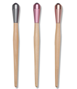 Grosir rol pijat wajah kayu, rol mata gagang kayu alami 100% - Product Image 3