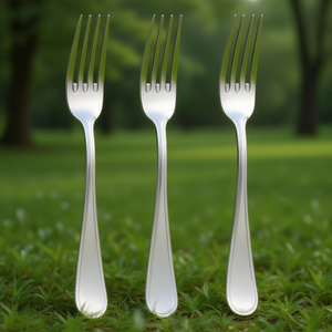 Juego de tenedores para fruta 3 piezas Inox (18,4cm) IMPERO Cromo brillante CVLX70C3 - Product Image 3