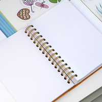 Album autocollant à texture lin entièrement personnalisable, classeur à 3 anneaux Y2K avec lettres bulles pour le rangement des autocollants