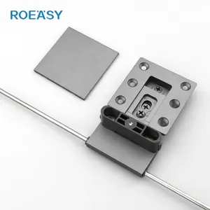 ROEASY 270度隐藏式橱柜铰链铝框玻璃门厨房枢轴铰链