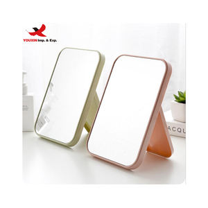 Mixed Procurement Low Price Cheap <b>Desktop</b> Makeup <b>Mirror</b> Foldable Plastic <b>Mirror</b> Single Side Customized Square Glass <b>Mirror</b> - Product Image 1