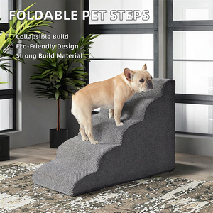 Rampe pliable pour chien à 4 niveaux, en fibre, 3/4 de mètre, fabriquée sur mesure directement en usine - Product Image 2