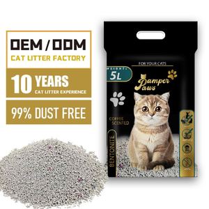 Litière pour chat en bentonite biodégradable, formule sphérique à forte absorption, paquet de 10 kg - Product Image 1
