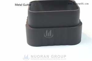 Vente en gros de matériaux de construction écologiques de haute qualité, très demandés : gouttière carrée en métal durable. - Product Image 1