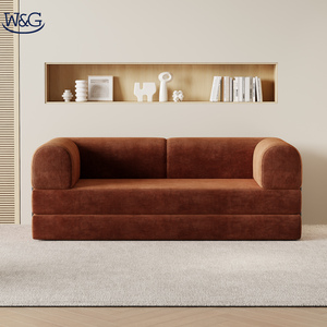 Canapé-lit modulaire en <span class=keywords><strong>mousse</strong></span> Teddy de Foshan, 2 en 1, confort, compression, meubles de maison, canapé en <span class=keywords><strong>mousse</strong></span> à mémoire de forme, compression, en boîte - Product Image 1