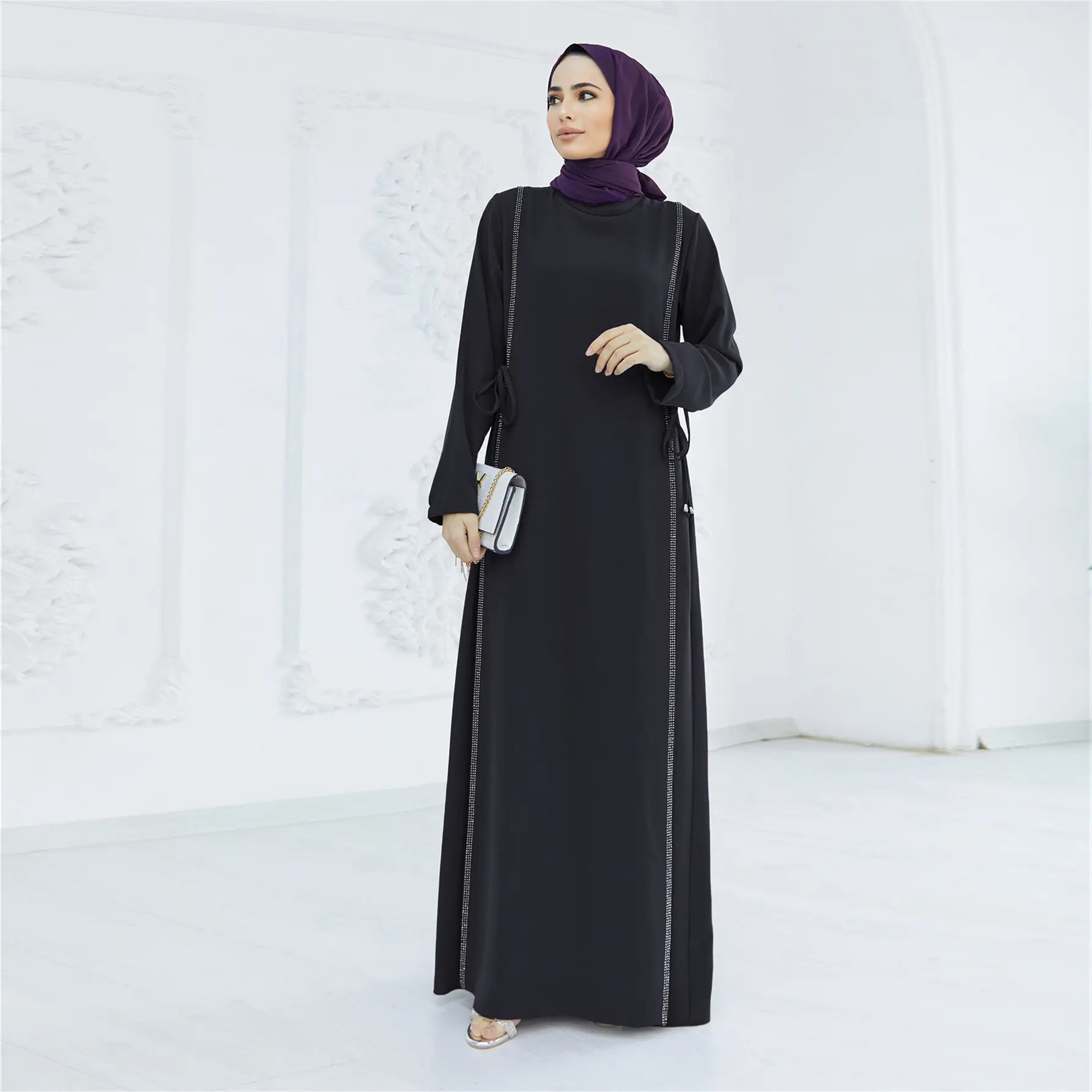 380 Wholesale abaya Malaysia Turkish designs clothes for women modest dress of traditional muslim clothing & accessories