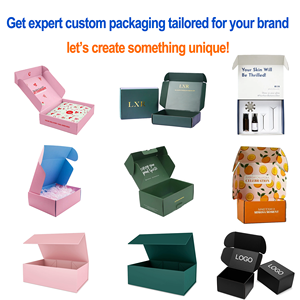 Boîtes d'expédition en carton ondulé rose recyclables pour chaussures et vêtements, boîte cadeau personnalisée avec logo, emballage en papier pour petites entreprises - Product Image 4