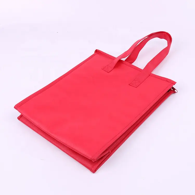 Non-woven Isothermal Large Cooler Bag/ Insulated Aluminium Foil Non Woven Soft Lunch Picnic Cooler Bags