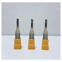 Fraise professionnelle personnalisée en tungstène massif à 6 cannelures CNC fraise en bout non standard avec revêtement Altin foret pour métal
