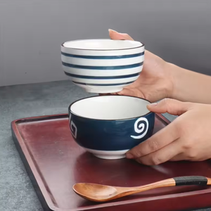 Bols à soupe en céramique écologiques et créatifs, personnalisables en couleur et logo, style européen, adaptés aux aliments, pour desserts et dîners - Product Image 5