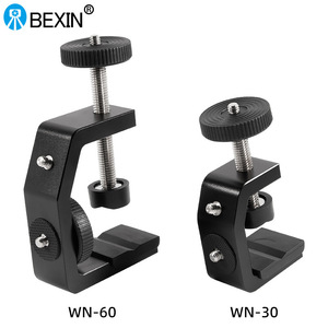ตัวหนีบกล้องอะลูมิเนียม BEXIN แบบ C พร้อมเกลียวขนาด 1/4 นิ้ว ที่ยึดติดตั้งบนโต๊ะแบบพกพาสำหรับติดตั้งไฟแฟลช - Product Image 5