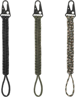 Lanière en paracorde tressée robuste, porte-clés, accessoires pour portefeuille, pour hommes et femmes, activités de plein air, camping, pêche, marque EH