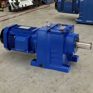 Réducteurs à vis sans fin hélicoïdaux de fabrication professionnelle, boîte de vitesses ODM personnalisable, rapport 20:1, 200 CV, montage au pied, HGC, garantie 3 ans - Product Image 1