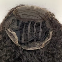 Vente en gros perruque lacet jerry curl à cuticules alignées cheveux naturels cabello humano, perruque sans colle 5*5 cheveux cheveux naturels