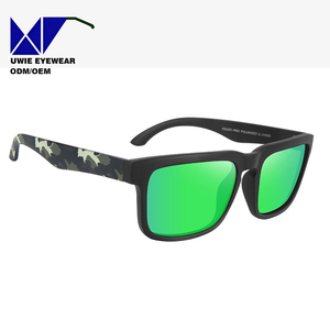 Lunettes <span class=keywords><strong>de</strong></span> soleil unisexes légères polarisées haute définition, verres TAC, monture PC, forme carrée, protection UV400, pour la natation - Product Image 5