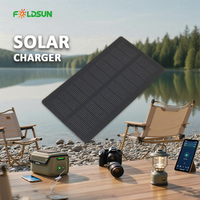 Batterie solaire à haute conversion certifiée CE FCC, taille personnalisée 110*61.7mm, chargeur portable à charge rapide, vente en gros