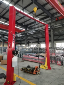 Elevador Hidráulico de Dos Postes para Automóviles de 4 Toneladas (8820 Libras) con Doble Cilindro y Desbloqueo <span class=keywords><strong>Manual</strong></span>, Precio de Fábrica - Product Image 2
