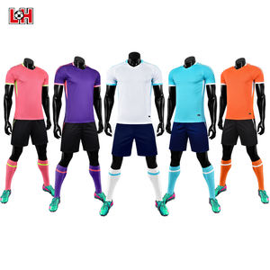Jersey OEM kustom untuk tim sepak bola dewasa cetakan nama anak laki-laki baju olahraga set kaus sepak bola Populer - Product Image 1