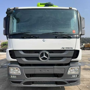 Çimento pompalama için kullanılan 2021 ikinci el <span class=keywords><strong>Zoomlion</strong></span> 47m dizel kamyon üstü Mega beton pompaları - Product Image 6