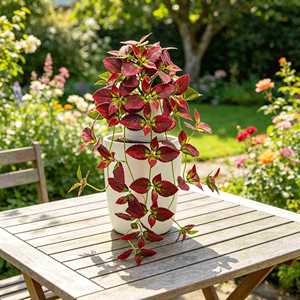 Plante artificielle suspendue An Yun, lierre vert en soie, 30cm-100cm, avec ou sans pot, pour décoration murale intérieure ou balcon. - Product Image 2