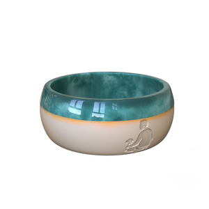 Bol en céramique pour animaux de compagnie avec logo personnalisé bol de nourriture et d'eau durable pour petits et grands chiens et chats - Product Image 2