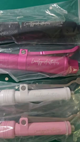 Stylo repulpant pour les lèvres, produit de beauté automatique à main, motif or 24 carats, double 0,3 ml/0,5 ml