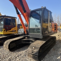 Excavatrice sur chenilles Hitachi ZX200-5G, 20 tonnes, modèle 2023, moteur Isuzu, capacité de la benne de 1,6 m³, puissance de 110 kW, d'occasion du Japon, vidéo du rapport