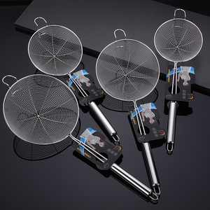 OEM Rắn Thép Không Gỉ Spider Strainer Skimmer Ladle Nấu Ăn Chiên Đồ Dùng Nhà Bếp Dây Lọc Pasta Lọc Muỗng - Product Image 2