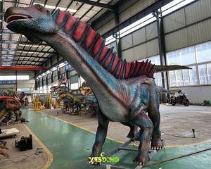 Dinosaurio Artificial de Silicona y Goma, <span class=keywords><strong>Amargasaurus</strong></span> Animatrónico para Exhibición en Parque Jurásico - Product Image 2