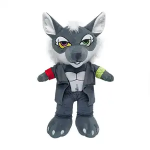 Oem Factory Custom Plush Toy Soft Animales de peluche Custom Mascot Plush Cute Animal Toys como regalo para niños