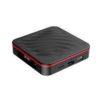 Nouvelle Box TV Android 14 M2 ATV RK3518 Améliorée 2 Go 16 Go 8K WiFi6 avec Télécommande Vocale Décodeur M3 M4 M5