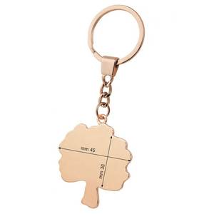 Porte-clés en bois de rose unique et élégant - Product Image 3