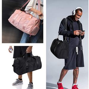 Waterproof Oxford Dry Wet Separation Yoga Fitness Bag Large Capacity Print logo Travel Duffel Bag with <b>Shoe</b> Compartment - Product Image 6