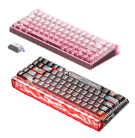 Aula HERO68 Air Tri-mode Wireless Magnetic Axis Keyboard with Wired Dual 8K Gaming RT Custom Mechanical Hot-swappable RGB