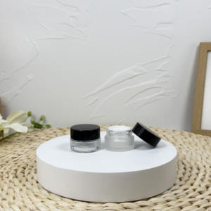 Entrega rápida Frasco de vidrio resistente a los niños 2oz 3oz 4oz Frasco de flores de vidrio con tapa CR - Product Image 3