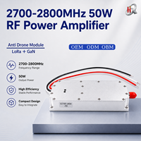 Module d'amplificateurs de puissance RF Lora GaN 50W 2700-2800MHz avec source de signal VCO intégrée, module anti-drone