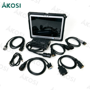 Kit de escáner de diagnóstico Doosan, interfaz de comunicación para excavadoras y cargadoras, diagnóstico con tableta CF33, herramienta de diagnóstico de alta resistencia. - Product Image 3