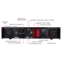 Amplificateur de puissance multifonctionnel 10000 Watts pour la vente en gros Amplificateur de puissance 20000 Watts