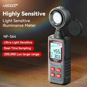 Medidor de Luz Digital NOYAFA NF-564 de Alta Precisión para Interiores/Exteriores 0-200000 Lux con Rango Automático y Retención de Datos - Product Image 2