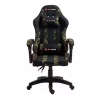Chaise de jeu ergonomique pivotante en cuir PU, design moderne, avec réglage en hauteur et couleur personnalisable pour le gaming sur ordinateur (vente en gros)