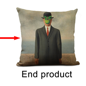 Riêng Tùy Chỉnh Ném Gối Trường Hợp Pet Wedding Cuộc Sống Cá Nhân Hình Ảnh Thương Hiệu Logo Tùy Chỉnh Quà Tặng Sofa Đệm Bìa - Product Image 3