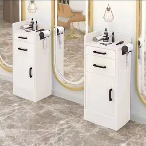 Professional 2025 White Rolling Barber Spa Facial Hair Salon <b>Beauty</b> Salon Hairdressing <b>Trolley</b> Carts - Product Image 4