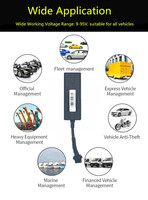 Traceur GPS de voiture facile à installer, dispositif de suivi et de positionnement intelligent GT06 longue durée de vie de la batterie 2G localisation GPS mondiale