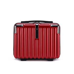 Caja de <span class=keywords><strong>maquillaje</strong></span> de viaje más vendida, Maleta, estuche de cosméticos, mini equipaje pequeño, caja de almacenamiento de mano impermeable para dama - Product Image 3