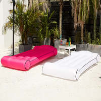 Canapé gonflable paresseux, lit gonflable portable et pliable, modèle TikTok