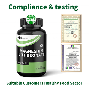 Capsules de L-Thréonate de Magnésium Végétaliennes 100 % à Base de Plantes Conformes aux Normes du Marché Européen Fabricant de Compléments Alimentaires Personnalisés pour les Importateurs Européens - Product Image 5