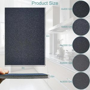 20 pezzi di spugna per levigatura a 3000 400 da 70mm Set di spugne per levigatura Ultra Fine in schiuma morbida e levigatrice a mano carta vetrata asciutta bagnata - Product Image 2